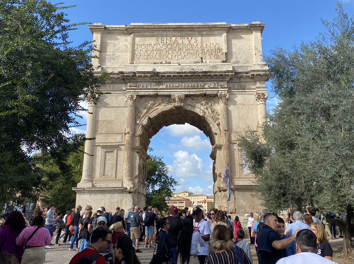 The Arch of Titus #25ottobre #Rome