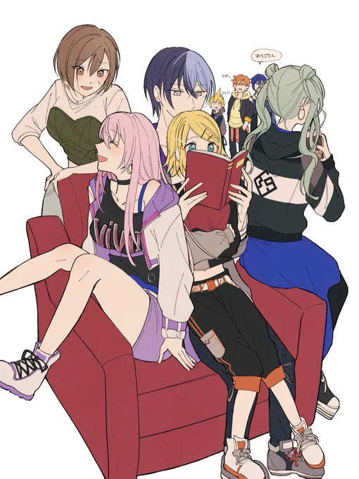 冬弥と女の子の絡みが一番好きだから嬉しい…描いてきてよかった…