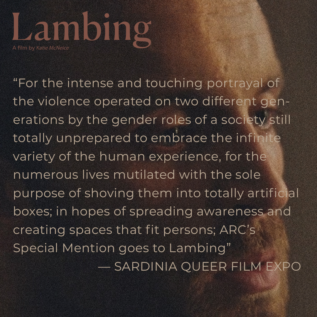 Grazie mille <a href="/usnexpo/">SardiniaQueerFilmExpo</a> &amp; <a href="/AssociazioneARC/">Associazione ARC</a> per questo premio speciale per Lambing e per le vostre gentili parole sul film. Sono molto grata di aver potuto condividere questa storia con un pubblico sardo.

#LAMBINGFILM #IRISHFILM #INTERSEX