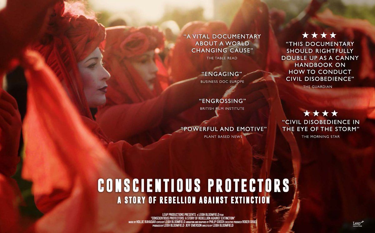 TheLexiCinema's tweet photo. Our EarthRise strand is back! 🌍🌿

This is the story of a rebellion against extinction: don't miss our screening of CONSCIENTIOUS PROTECTORS + live intro with director Leigh Bloomfield! 

📅Tue 7 Nov | 6:30pm
🎟️https://t.co/coAShVF58d https://t.co/fOuCLvKUk1