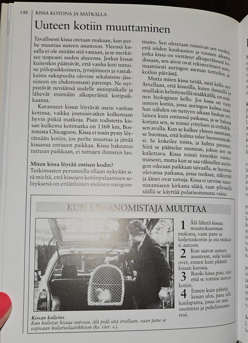 RipattiAnnaR's tweet photo. @anu_hakkinen Tässä Kissakäsikirjasta mainio asiaan liittyvä teksti: https://t.co/o28nqzWDoa
