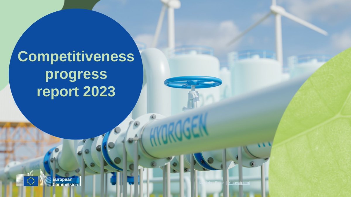 Energy4Europe's tweet photo. The EU continues to lead in clean #EnergyTransition ⚡️

Yet, as emphasised in the 2023 #Competitiveness report, part of the State of the #EnergyUnion report, we still have many challenges to face.

Read more 👉 https://t.co/G5BxbLWyZ2

#EUGreenDeal https://t.co/Hz1aIm5OmR