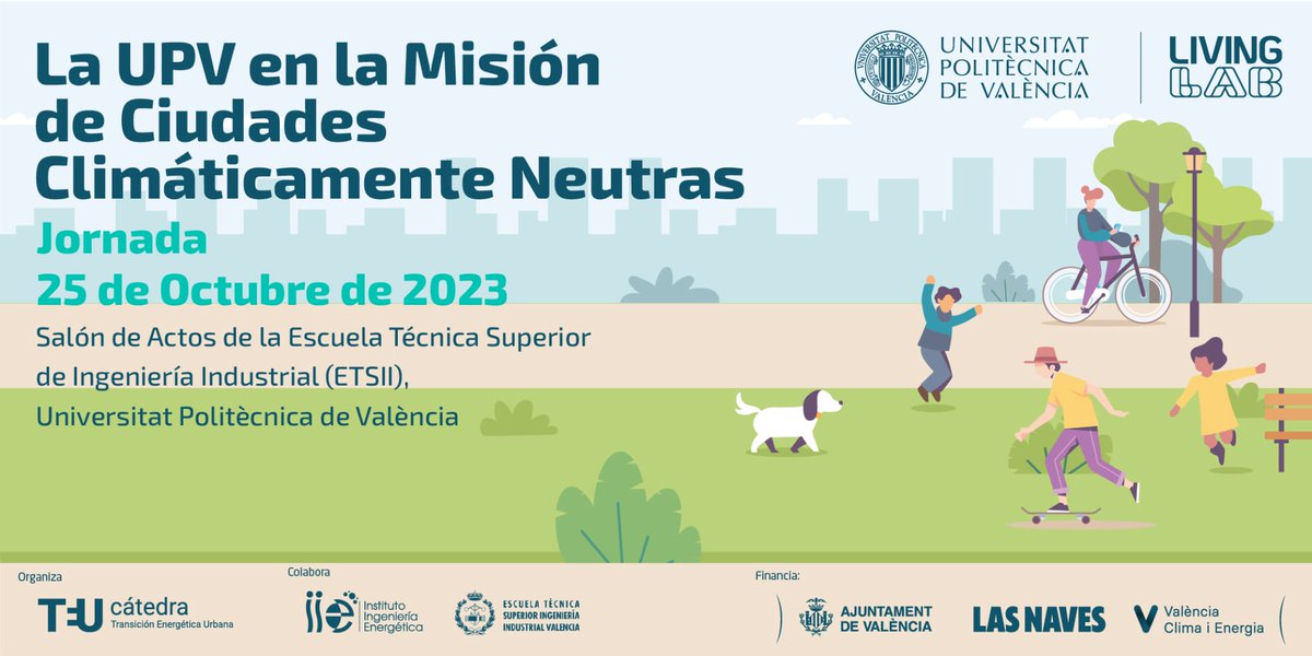 catenerg's tweet photo. @UPV @AjuntamentVLC @ccd_upv @Ingenio_CsicUpv @LasNavesINN @vlcclimaenergia Concluye la jornada de 2023.

https://t.co/14CaZCdGDS

Muchas gracias a las ponentes, asistentes y colaboradoras por hacer de esta jornada un éxito.

Hemos vuelto a demostrar que la UPV y València encabezan la lucha contra el cambio climático. https://t.co/sEJVUMPVd5