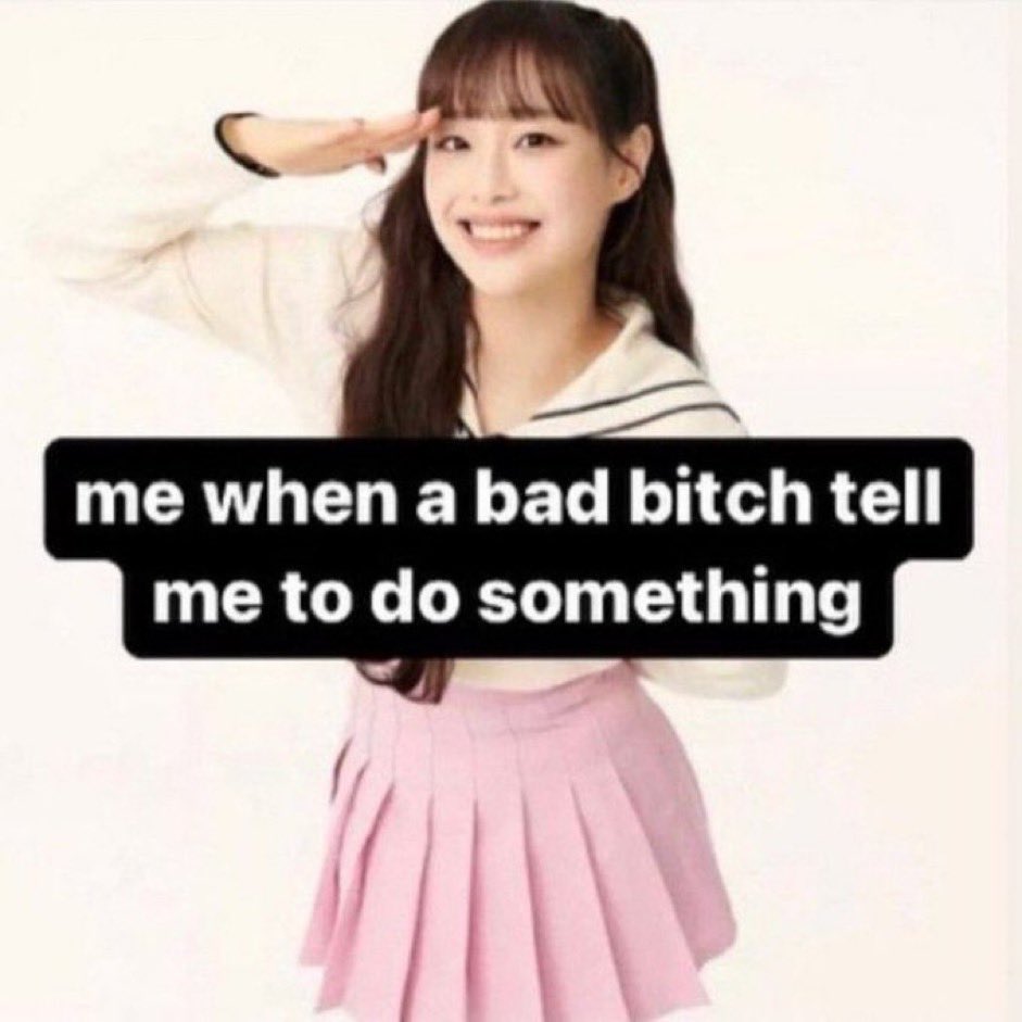 chaekgae's tweet photo. WHATEVER YOU SAY CHAEYOUNG https://t.co/1sp3a6jI1h