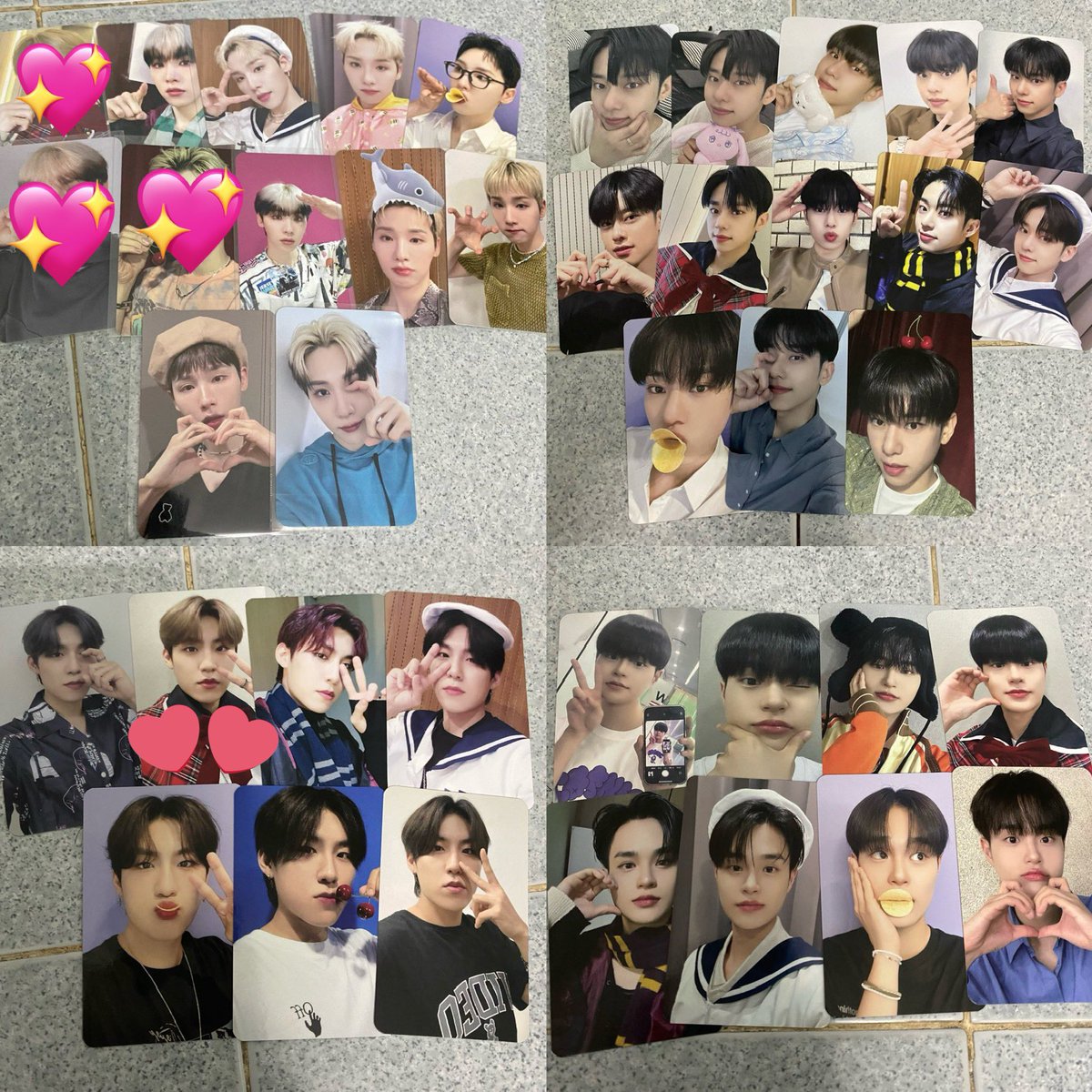 mi_ab6's tweet photo. @ab_tradetrade 検索より失礼致します。
こちらのウン所持しているのですが、💕をつけたウジンと交換可能でしょうか？
ご検討頂けますと幸いです🙇‍♀️ https://t.co/QdHNGDoD62