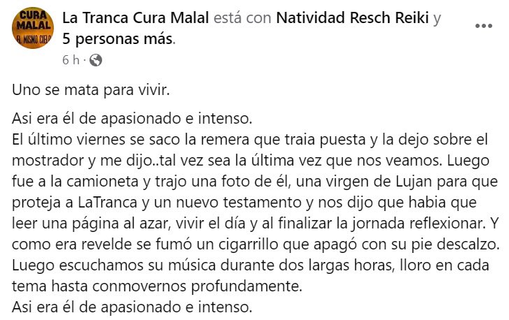 miltonreOK's tweet photo. Ricardo Iorio iba todos los viernes a una pulpería. 
La última vez, pasó algo inédito, que plasman muy bien en la despedida que le hacen por Facebook La Tranca de Cura Malal.

TODAVÍA NO SE PUEDE CREER. https://t.co/kIrMM0FsGA
