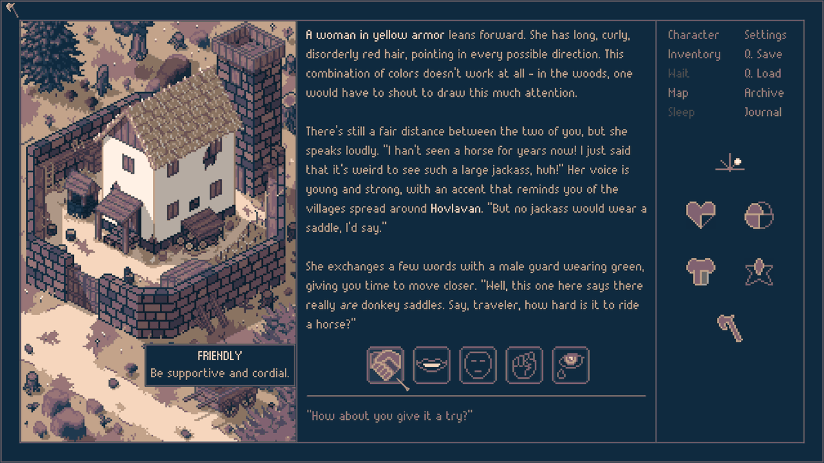 itchio's tweet photo. Roadwarden: An illustrated text-based RPG in which you explore and change a hostile, grim realm. Now 10%off on the #ItchHalloweenSale!

https://t.co/ox9tohRCD7 by @assembleteam https://t.co/gxVjPxItc8