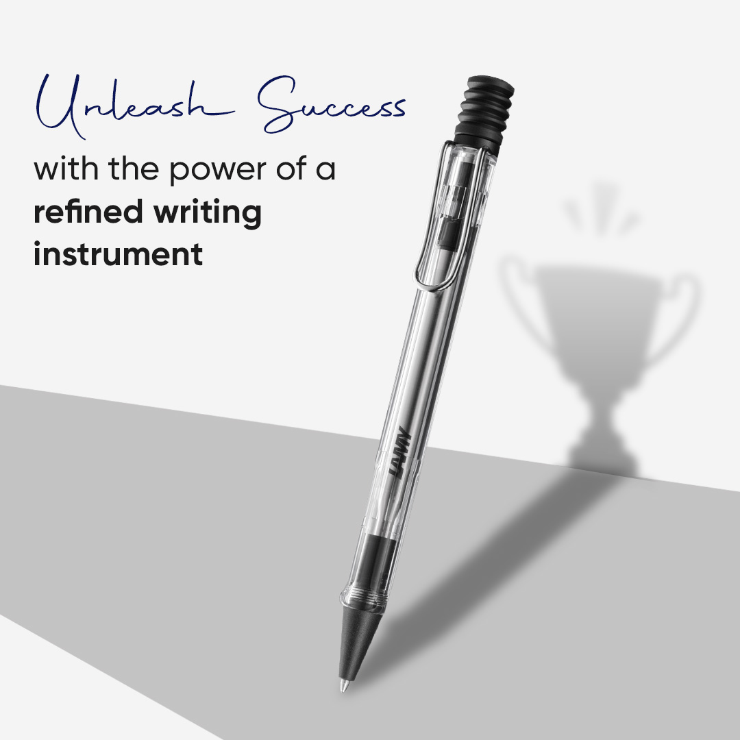 Lamy_India's tweet image. With each graceful penstroke, you craft narratives, kindle the fires of imagination and imprint the canvas of the world with the indelible ink of your success story. 🖋️📖

#WritingMagic #IgniteImagination #LeaveYourLegacy #lamy #lamyindia #premiumpens #inkthespark #creativity