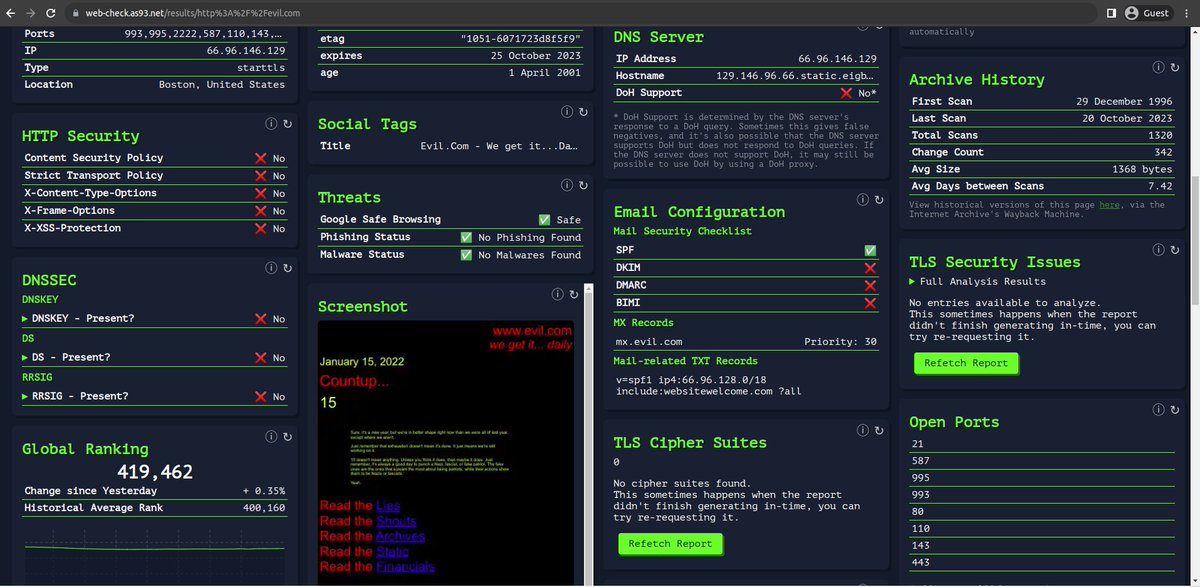 Thamotharan__V's tweet photo. 🌐 Introducing a powerful Web Check Tool! 🛠️ Whether it's SEO analysis, domain availability, or performance evaluation. Streamline your web-related tasks and stay ahead in the digital game. Explore now!  https://t.co/KjJ4tOg1SP #WebCheckTool #Finstein #DigitalMarketing #finstein https://t.co/7C4hWr3xrK