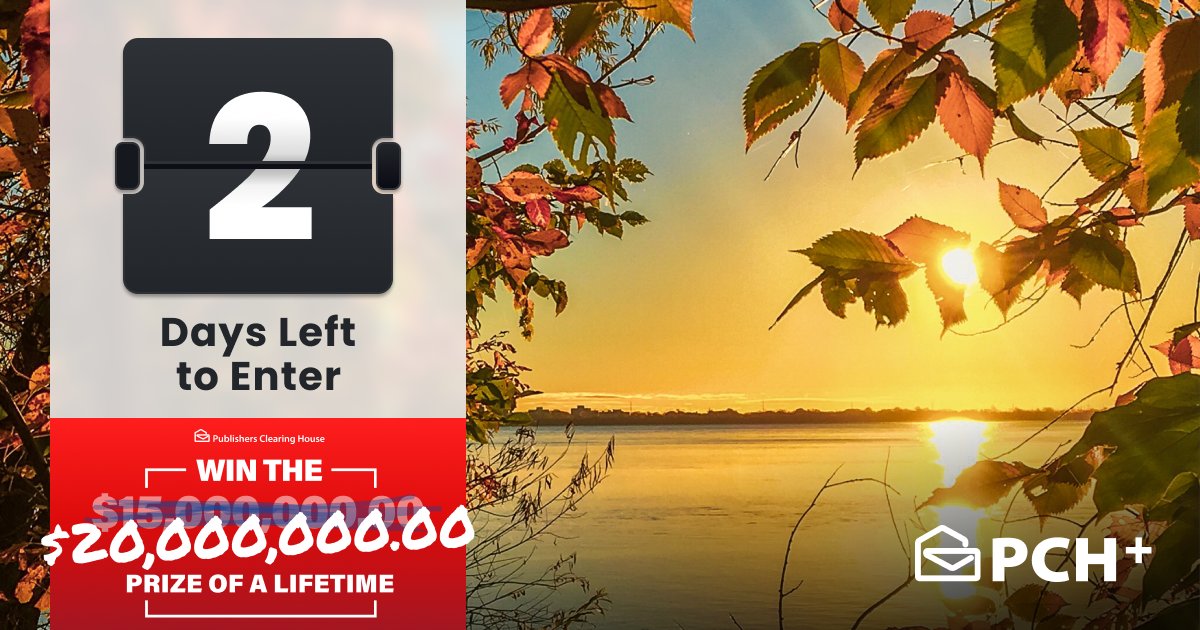 pchdotcom's tweet image. Grab your shades because this could make your day a whole lot brighter! 😎 With only days left to find our prize event winner we’ve upgraded the prize to an incredible $20,000,000.00 in the PCH+ App! Get your entries to win here: bit.ly/49asGhu