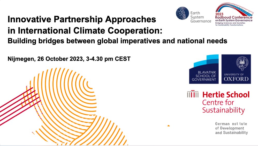 Happening Today! #ESG2023 

A Roundtable on #climate partnerships &amp; #JETP​s 🔋

Feat <a href="/mjfeist/">Marian Feist</a> (<a href="/Hertie_Sustain/">Centre for Sustainability - Hertie School</a>) <a href="/MalerbaDaniele/">Daniele Malerba</a>, <a href="/deusse/">Mbeva Liti</a>, <a href="/Alexbenk/">Alex Benkenstein</a> (<a href="/SAIIA_info/">South African Institute of International Affairs</a>), <a href="/ZainabNaeem7/">Zainab Naeem</a> (<a href="/SDPIPakistan/">SDPI</a>), and <a href="/inayarakhmani/">Inaya Rakhmani</a> (<a href="/FISIP_UI/">FISIP Universitas Indonesia</a>)

More info: conftool.org/earthsystemgov…