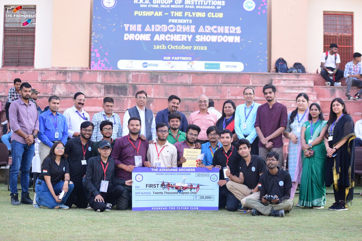 iotrkgit's tweet photo. "Celebrating the remarkable achievement of Team Dronastra and it's talented members Harsh Saraswat(Team Leader) Shitanshu, Harshit Goswami Shubham Sharma, Aman Sharma Sidhant Gupta,Devesh Rajput, Jeevesh, who secured the 2nd position in the https://t.co/fwm66RGicN