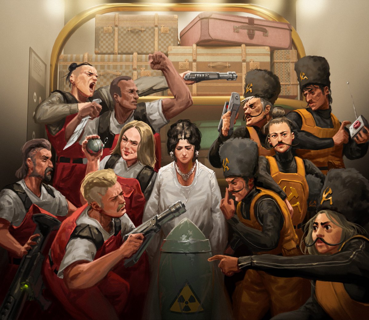 MongoosePub's tweet image. Err, you know what? I&apos;ll take the next elevator...

mongoosepublishing.com/collections/th…

#ttrpg #ParanoiaRPG #AlphaComplex