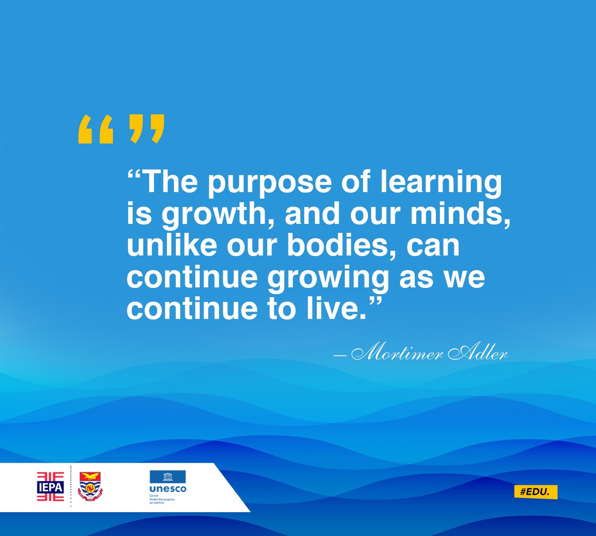 iepaucc's tweet photo. The mind knows no bounds in its quest for knowledge so it is necessary to embrace a lifetime of learning and opportunities.
💬📚How do you keep your mind growing every day?
#iepaucc #unesco #ucc #LifelongLearning #MindfulGrowth #EmbraceKnowledge https://t.co/t7vmRlA4sQ