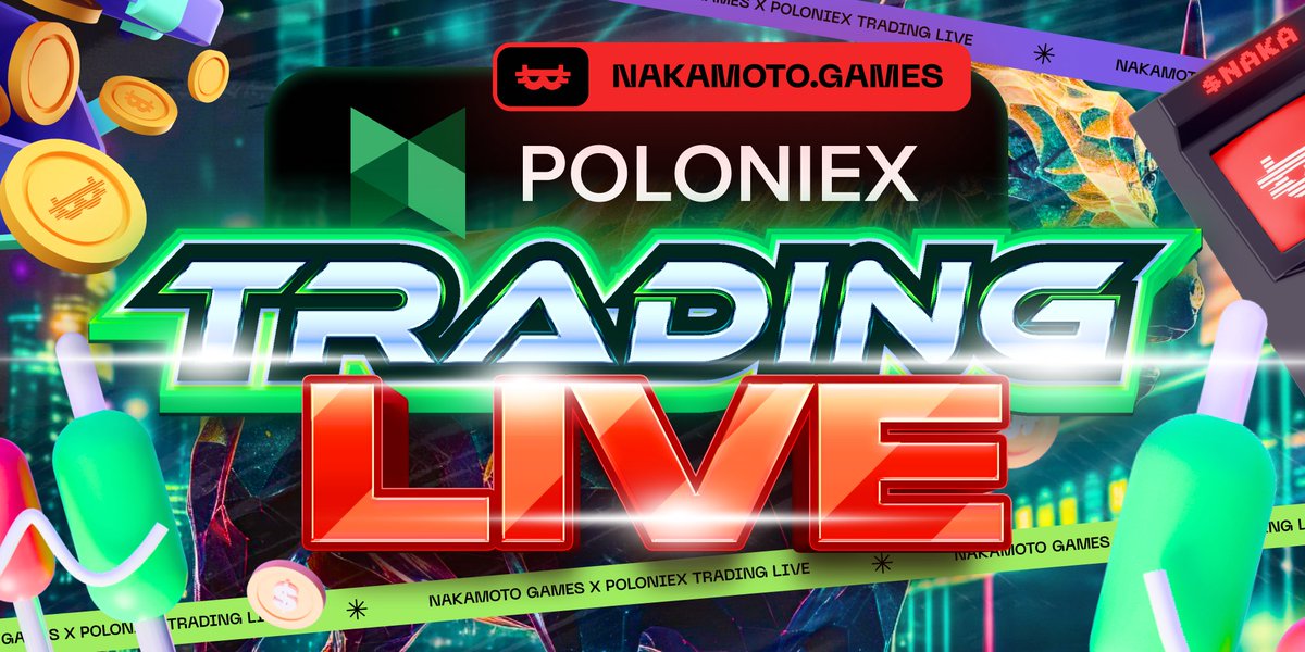 NakamotoGames's tweet photo. Trading of $NAKA on @Poloniex is NOW LIVE!
Dive into the action and start trading $NAKA/USDT right here: https://t.co/zCwKajtAc3.
Nakamoto Games keeps on building, expanding, and growing in every direction! Join us on this thrilling journey! #TradeNAKA #GameFi #NewExchanges