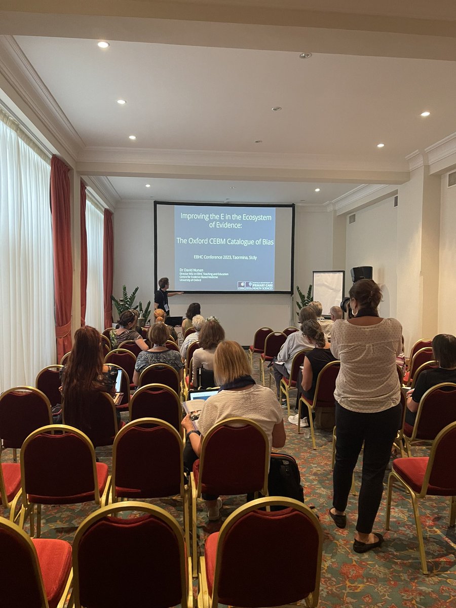 Let’s start with the two pre-conference workshops led by <a href="/dnunan79/">David Nunan</a> and <a href="/schunemann_mac/">Holger Schünemann</a> !

#EBHC2023