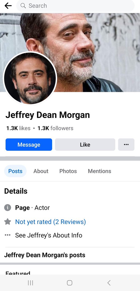 othalisa's tweet photo. @JDMorgan, I bet this is not your fb page.  I just received a message to DM you.  Of course I didn’t https://t.co/9F8CATlOXo