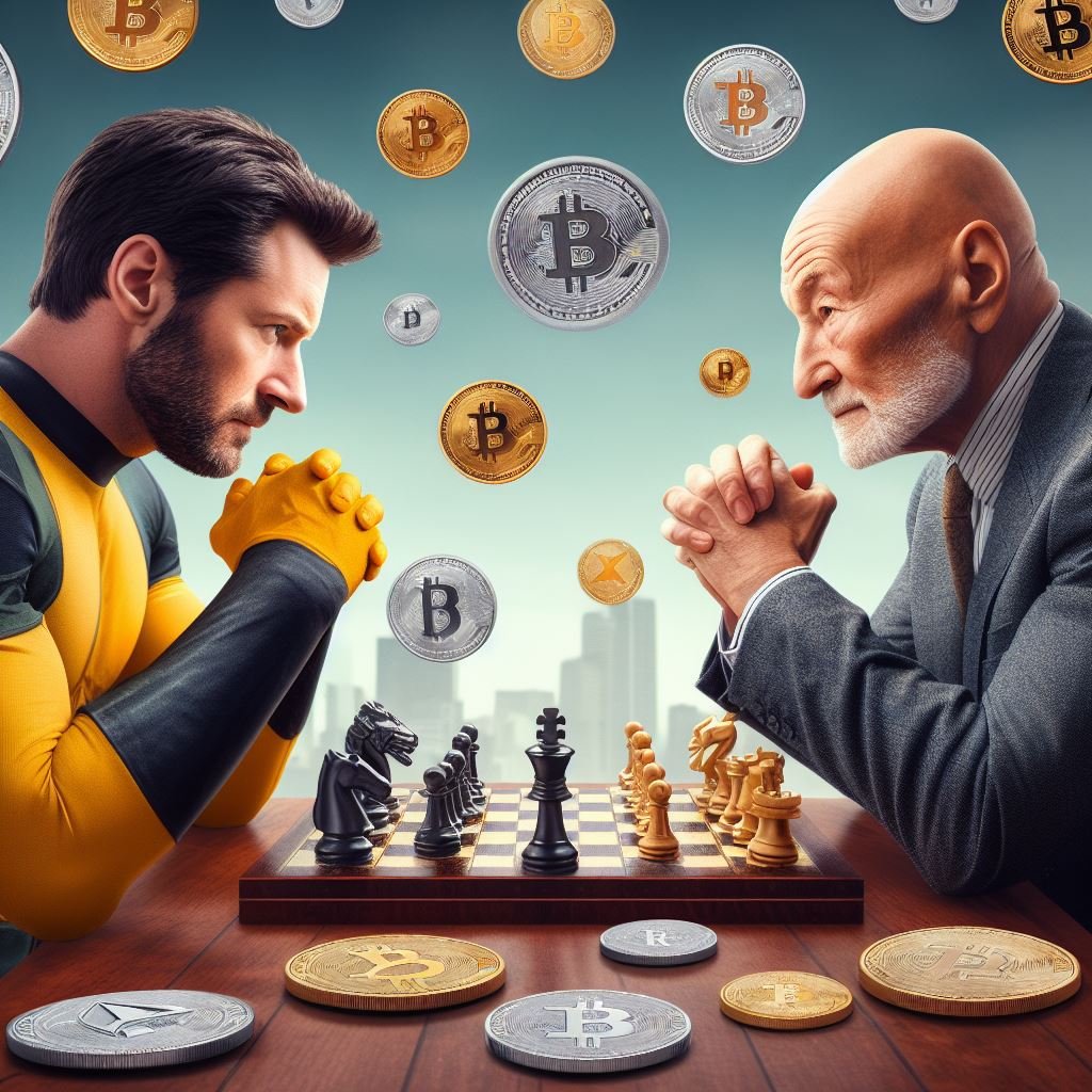 Bozky_Parody's tweet photo. Who will win? #BTC #Bitcoin #xmen https://t.co/nXP5WRJi7z