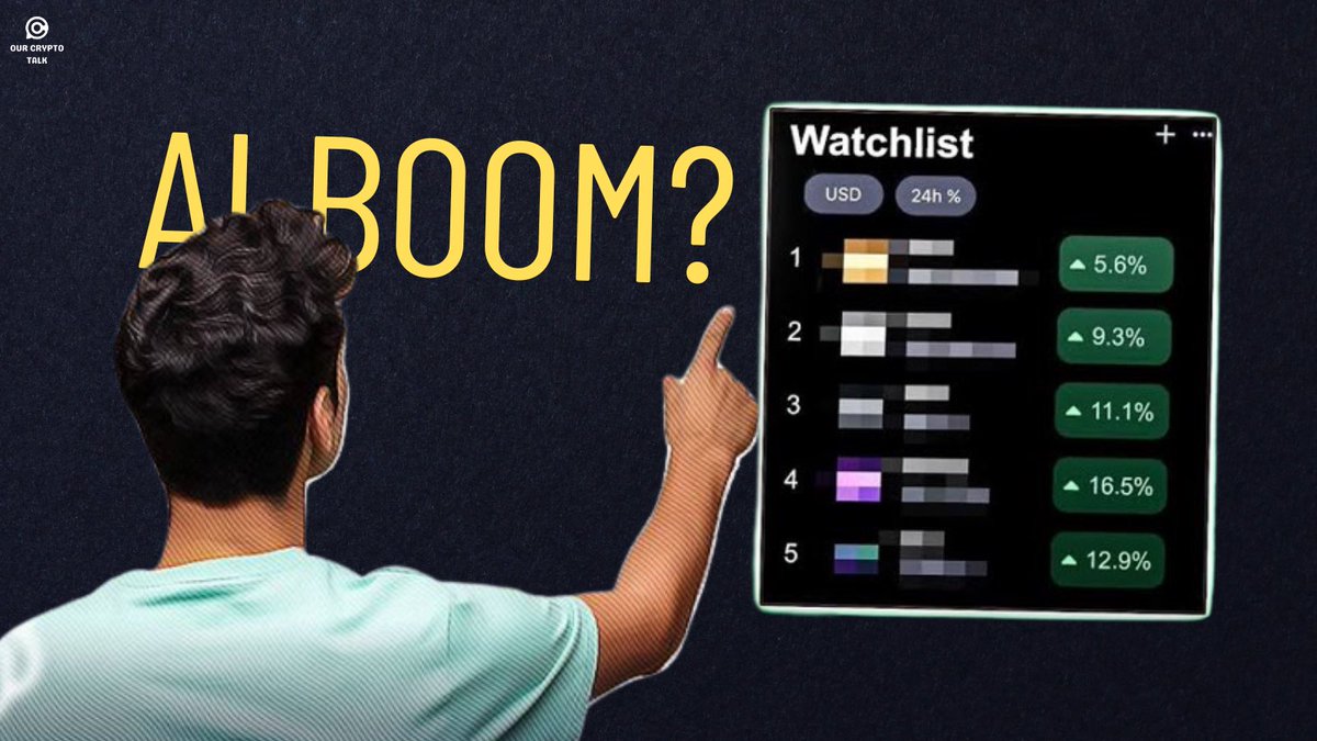 ourcryptotalk's tweet image. AI's explosive rise in 2023 is undeniable, but this is just the start. 🏁

The #AI narrative would explode in the  upcoming crypto #bullrun. 💥

Here are 7 AI-based coins that deserve a spot on your radar 👇👀

1⃣ $TAO: It's the eBay of computing resources, offering seamless