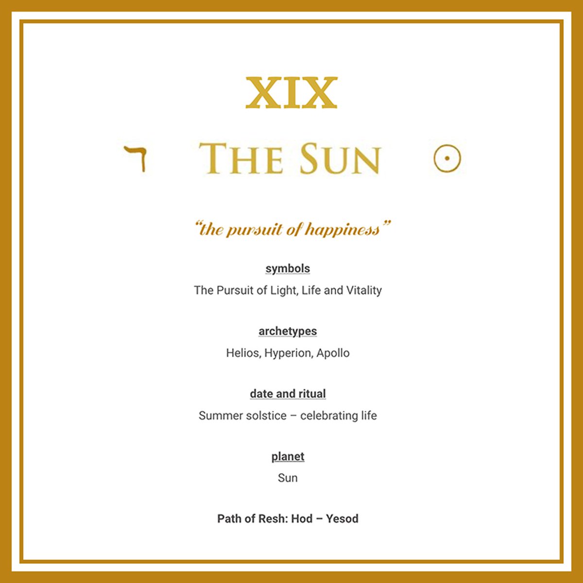 XIX The Sun Conjunction Tarot

“the pursuit of happiness”

symbols
The Pursuit of Light, Life and Vitality

conjunction-tarot.com/ct/xix-the-sun…

#thesun #thesuntarot #sol #sun #tarotart #tarot #tarotcards #psychedelicart #alchemy #occultart #symbolic #magick #tarotdecks #tarotcommunity