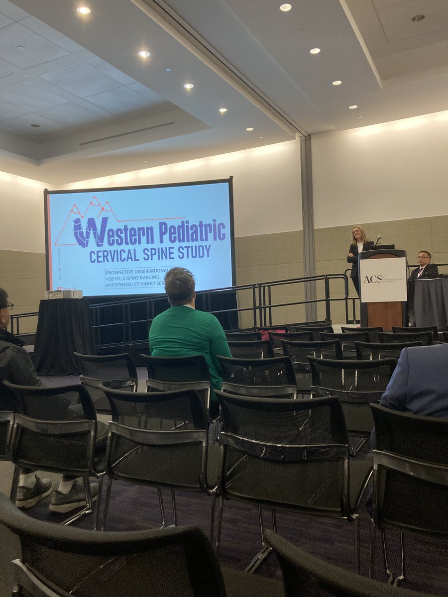 R Scott Eldredge, MD (@scotteldredgemd) on Twitter photo <a href="/katierussellmd/">Katie Russell</a> presenting on when to scan in pediatric trauma! She also discussed the on going <a href="/WesternTrauma/">WesternTrauma</a> and <a href="/WesternPedSurg/">Western Pediatric Surgery Research Consortium</a> pediatric cervical spine study. Great presentation! #ACSCC2023 <a href="/katierussellmd/">Katie Russell</a> presenting on when to scan in pediatric trauma! She also discussed the on going <a href="/WesternTrauma/">WesternTrauma</a> and <a href="/WesternPedSurg/">Western Pediatric Surgery Research Consortium</a> pediatric cervical spine study. Great presentation! #ACSCC2023