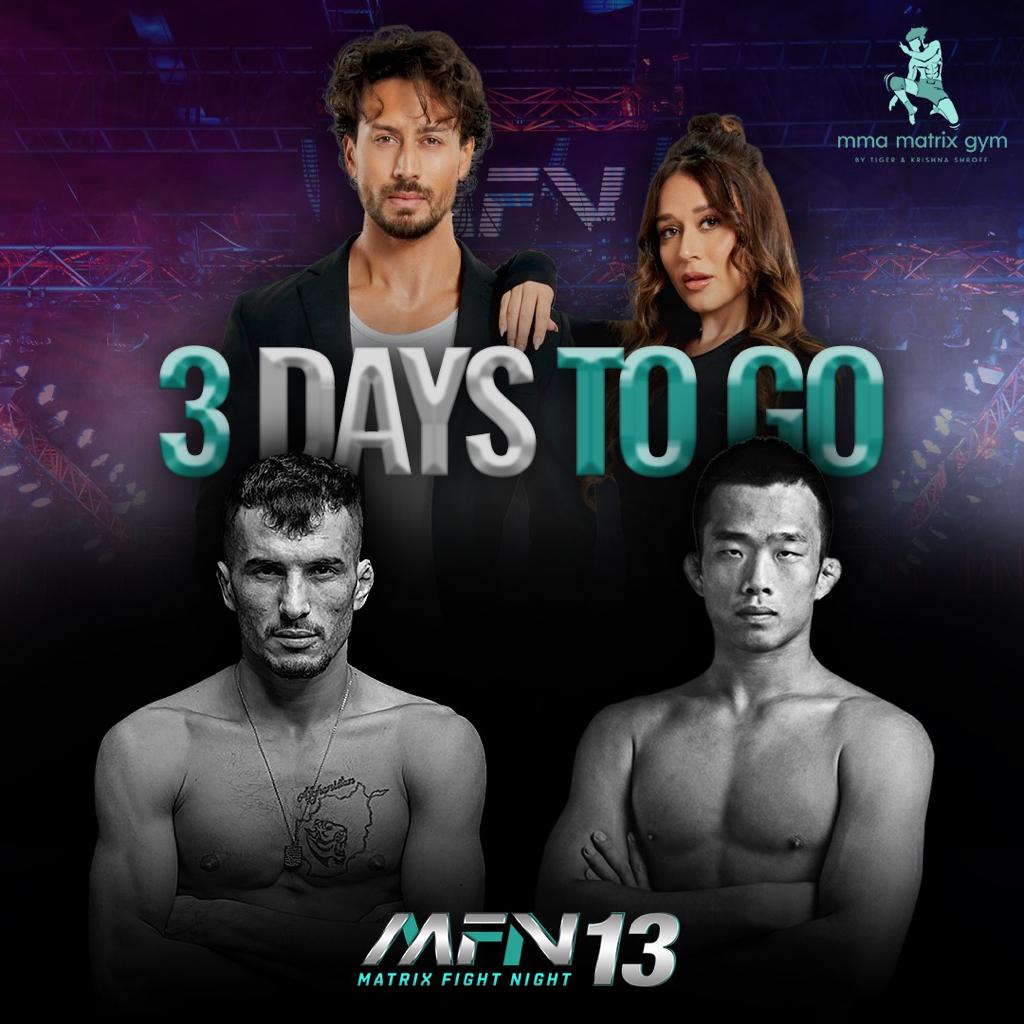 MmaMatrix's tweet photo. 3 Days to Go!!! 

MFN13 - Watch us live on @disneyplushotstar on 28th October from 6pm onwards.
.
#MMA #MMAMatrixGym #GymPartner #MFN13 #DisneyPlusHotstar https://t.co/vJ0I1Xtb3P