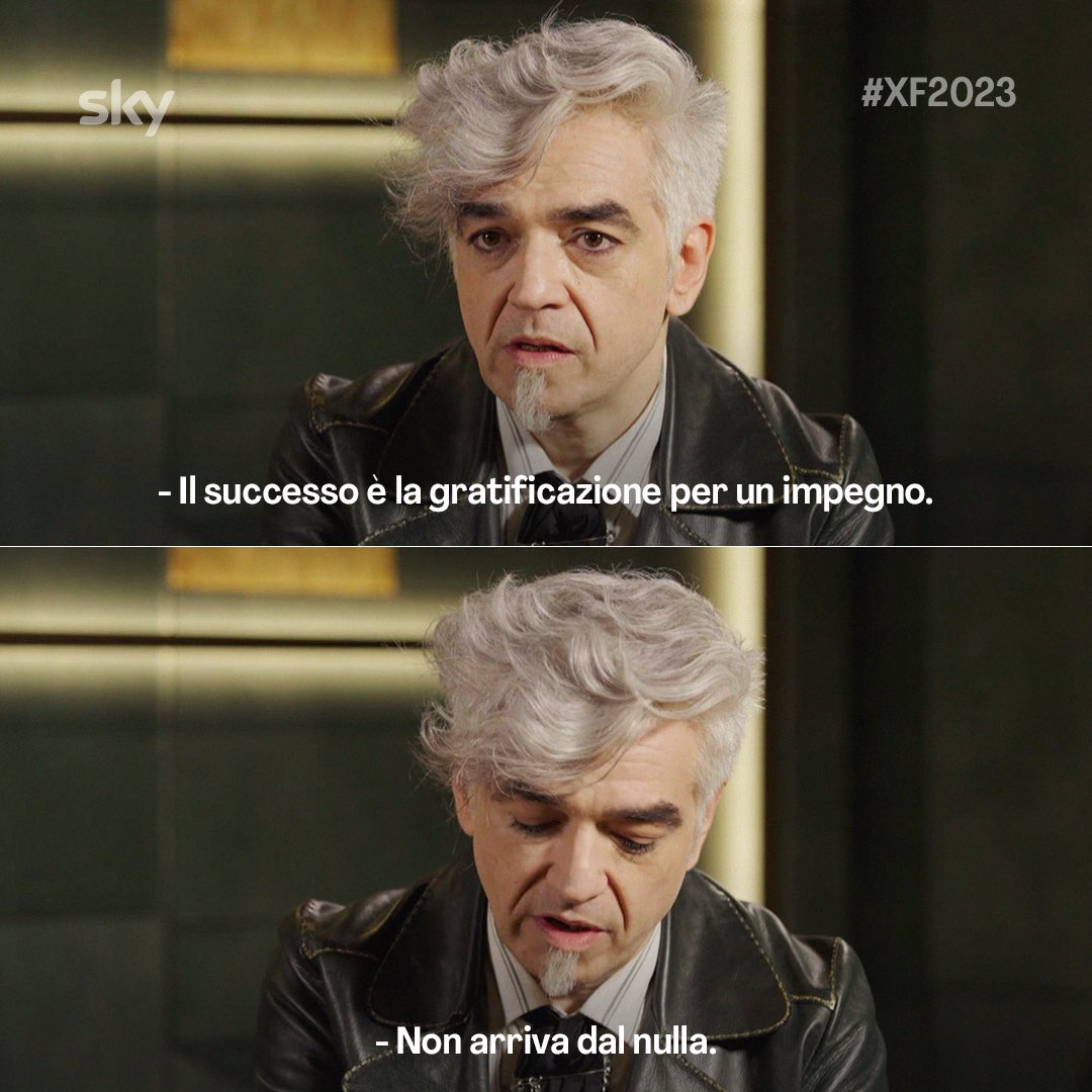 XFactor_Italia's tweet image. Come sempre Morgan ci regala delle perle.

Non perderti il Daily di #XF2023 dal lunedì al venerdì alle 19:15 su @SkyItalia e @NOWTV_It .