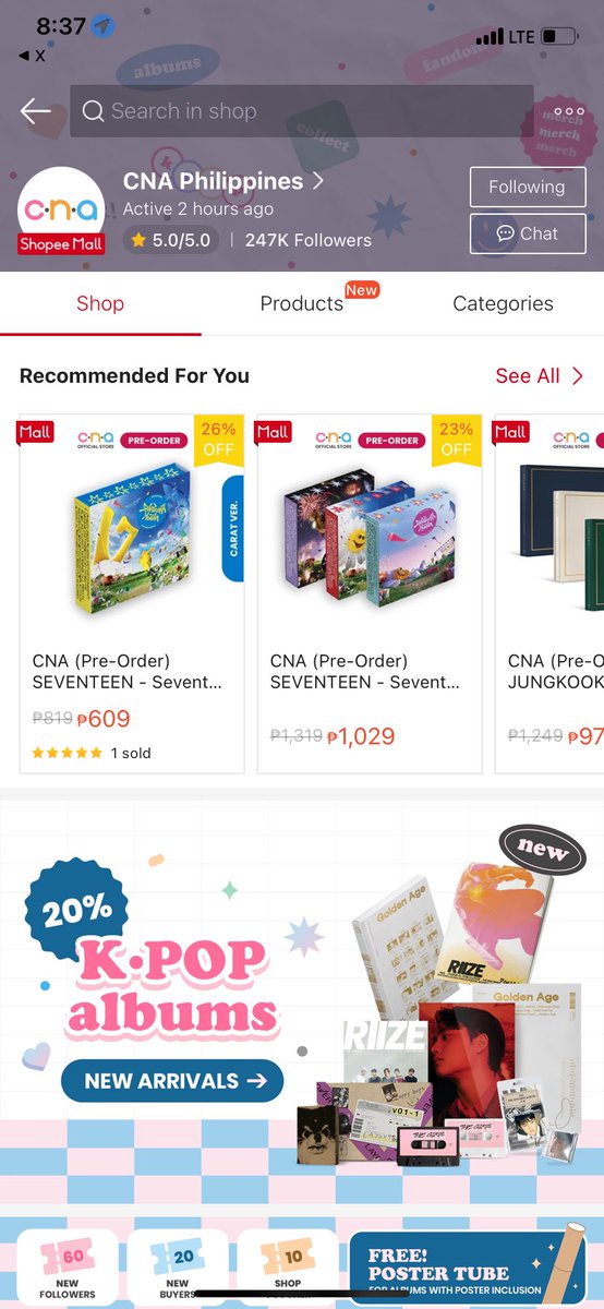 onejbns's tweet photo. @ShopeePH @CNAPhils GOD OF MUSIC IN SHOPEE #ShopeePH #ShopeeKPerks https://t.co/utCeQjCC4V