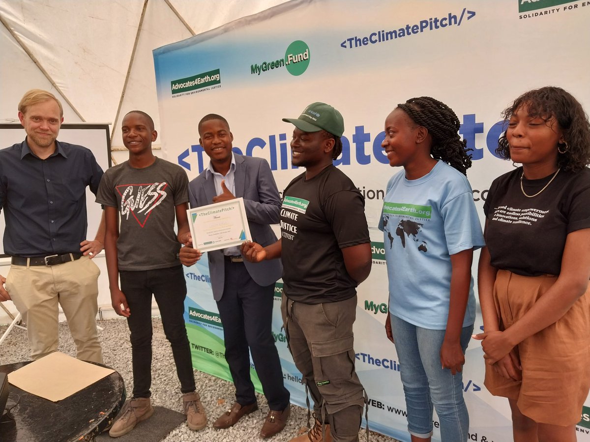 TheClimatePitch's tweet photo. Lavish Biogas are the winners of #TheClimatePitch Harare Edition. | #COP28 #TechForOurClimate #GreenTech https://t.co/7dklK9d0A9