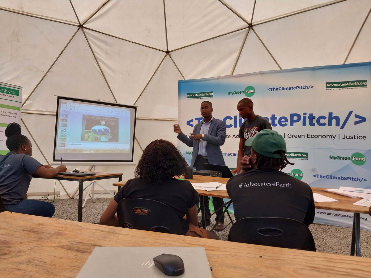 TheClimatePitch's tweet photo. Lavish Biogas are the winners of #TheClimatePitch Harare Edition. | #COP28 #TechForOurClimate #GreenTech https://t.co/7dklK9d0A9