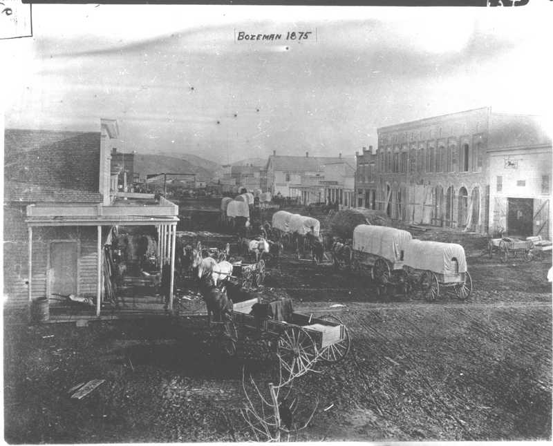 planningcollab's tweet photo. We're excited to assist the City of #Bozeman, MT to revise preservation policy &amp; develop a local landmark program! Joining us will be @SarahMarsom &amp; Mulberry History Advisors. #historicpreservation 

Photo: Thomas B. Brook - Montana State University Libraries, Public Domain https://t.co/ojQJbFqvdK