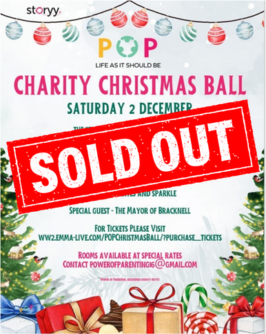 Power of Parenting (POP) children's charity tweet media