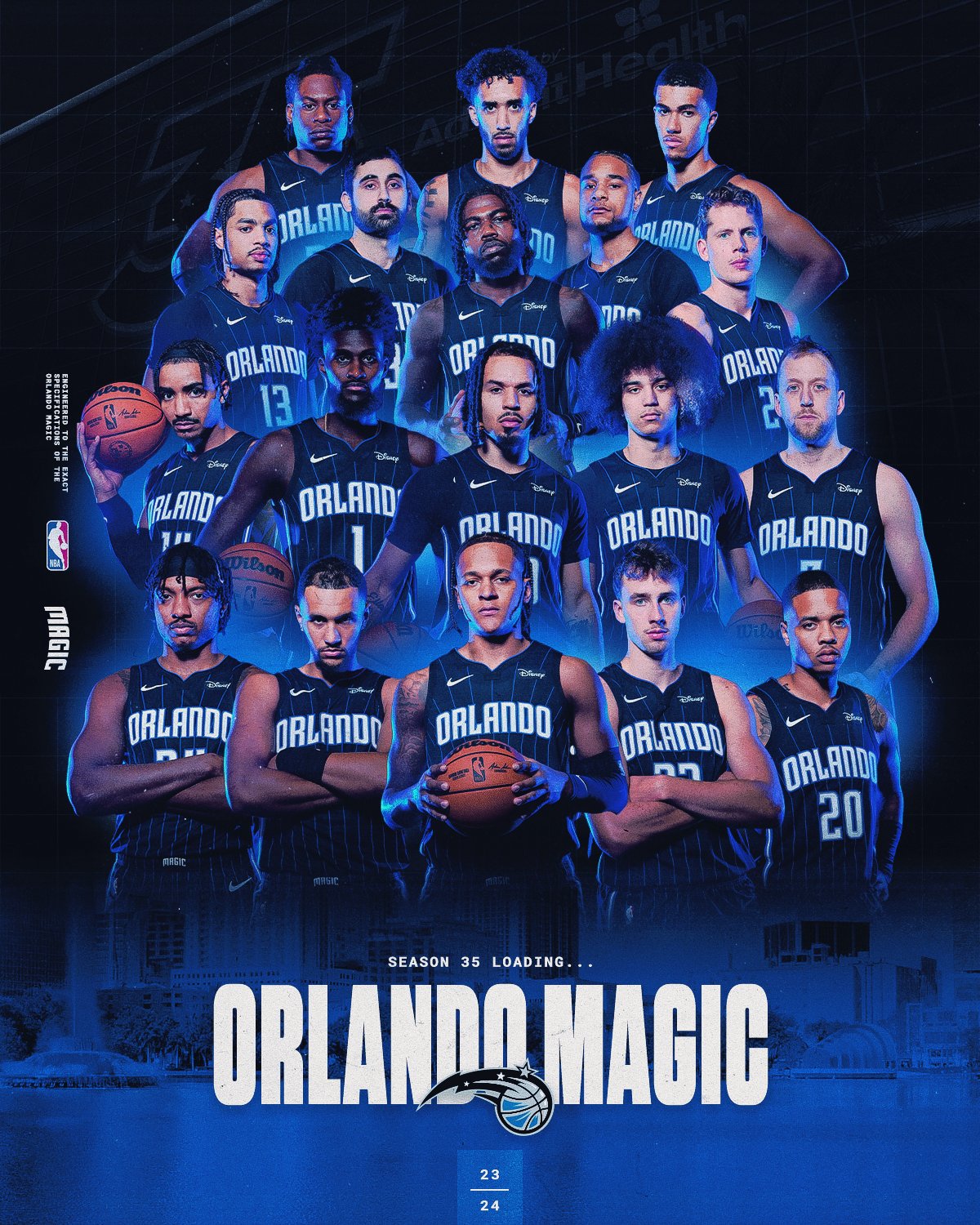 Orlando Magic divulga datas e jogos da pré-temporada