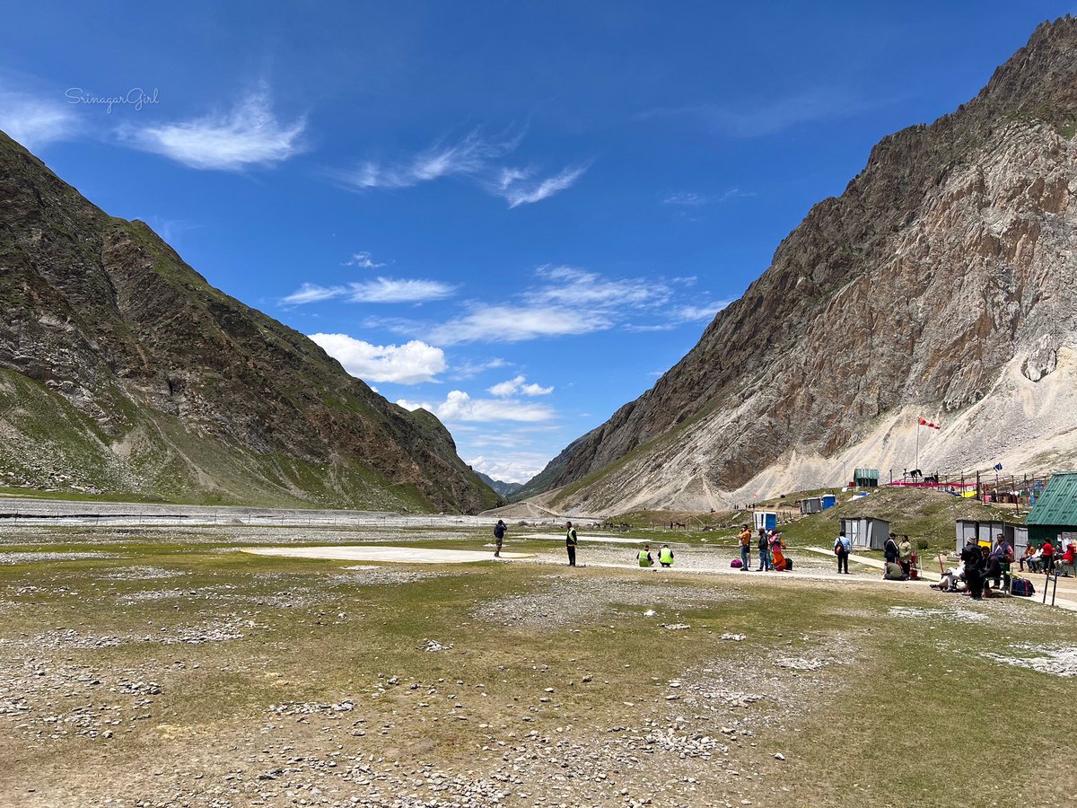 Kashmir From My Lens: Panchtarni - where five Himalayan streams come together to form the Panchtarni River in the  Panchtarni Valley near the Amarnath Cave #Kashmir #Valley #Himalayas #HighAltitude #August2022