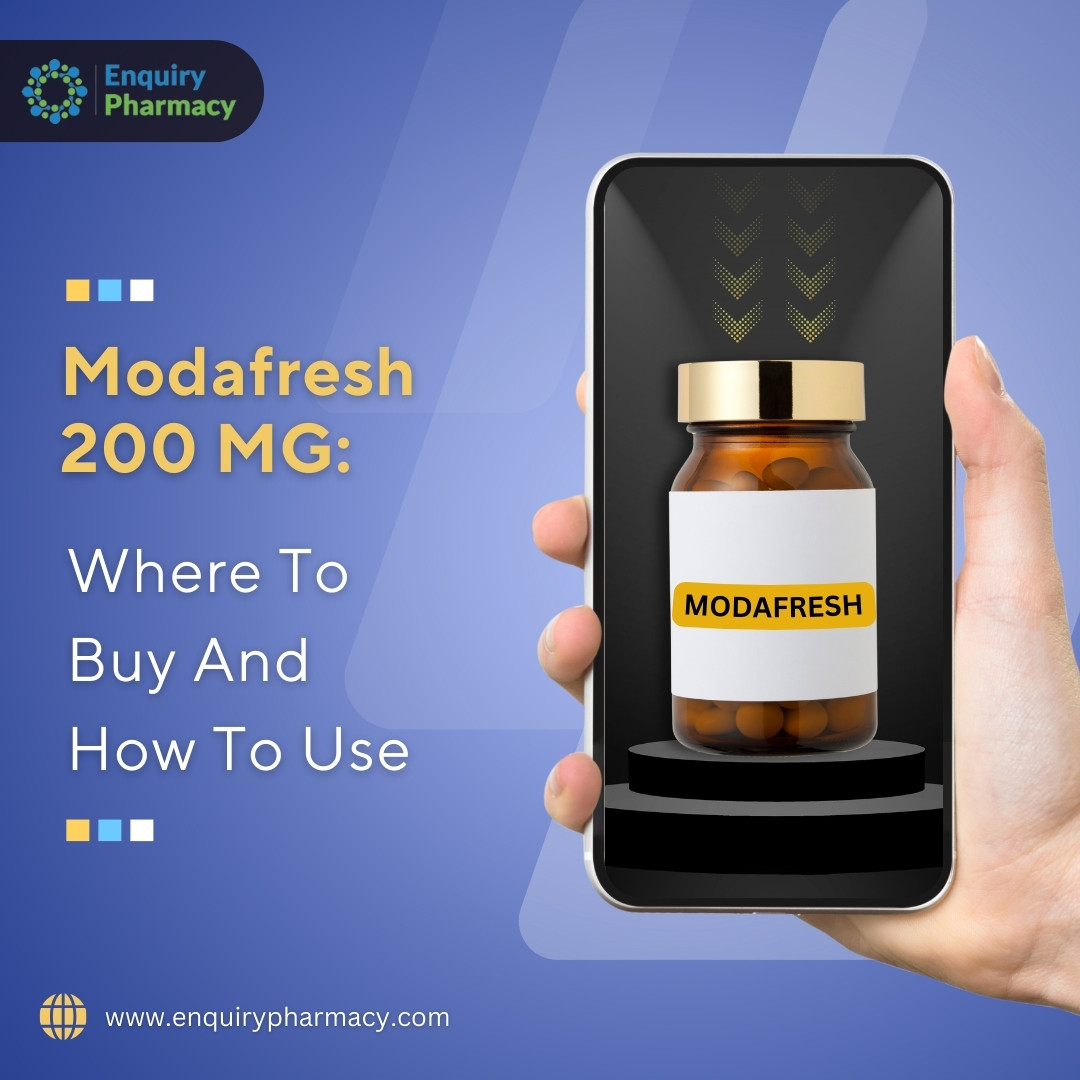Looking to buy Modafresh 200mg? Discover where to purchase this medication and learn how to use it effectively - shorturl.at/sCPV8

#Modafresh #healthcare