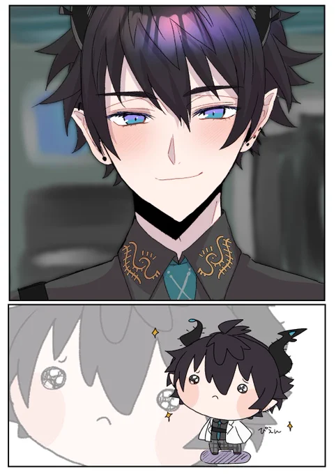 「that something you'll understand when youre older」
~ a few hours later ~
「guys please I'm wholesome 🥺🥺🥺」
#RenZottoArt 