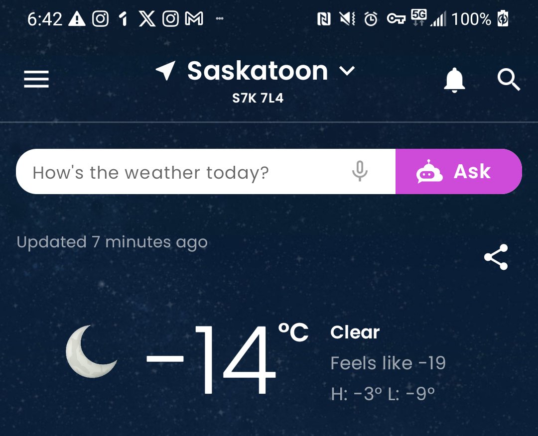 Big_G_09's tweet photo. #GoodMorning #ToqueSZN is back in #Saskatoon #Saskatchewan 🇨🇦 #WinterIsBack 🥶 ❄️ #WeAreWinter 💪 #ODRSZN 🏒 #brrr #BashBros 👊 #BullsClub 🐂 https://t.co/OJKKmiHmF0