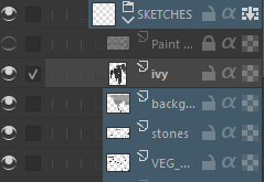 Pyteo's tweet photo. @Krita_Painting users. Does anyone know how to hide the layer checkbox in the layers panel(5.2)?
#krita https://t.co/2AwreiuYA1