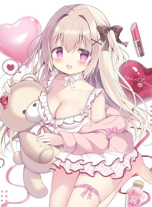 『こんな大きなクマさん貰ってもいいの…?』 お誕生日おめでとかんなちゃん✧