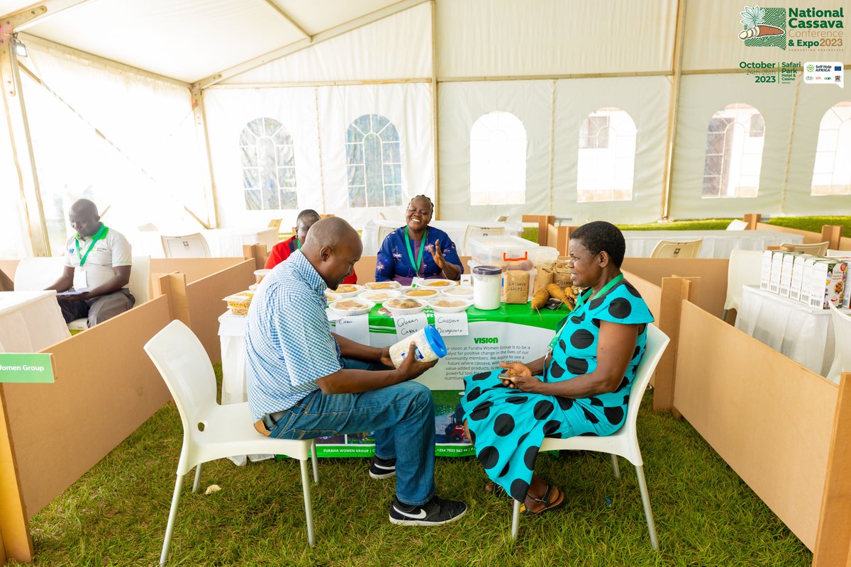 NationalCassava's tweet photo. Cassava a lifeline in many countries, supporting livelihoods and nourishing communities.
It's incredible to see the world come together through cassava.

Watch us here: https://t.co/MCFEYzSCPZ 

#CassavaCon #CassavaExpo2023  #CassavaIndustry #Kenya #Agriculture #FoodSecurity https://t.co/nHiLqtrRJf