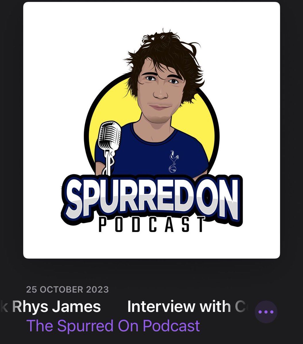 Today’s episode of the pod is with genius comedian and former Spurred On presenter <a href="/rhysjamesy/">Rhys James</a> 

Here’s how to sub/follow:

🎙️Subscribe on Apple/Google Podcasts or follow on Spotify

podfollow.com/the-spurred-on…

🎥 Watch and subscribe on YouTube here:

youtube.com/@barnabyslater_