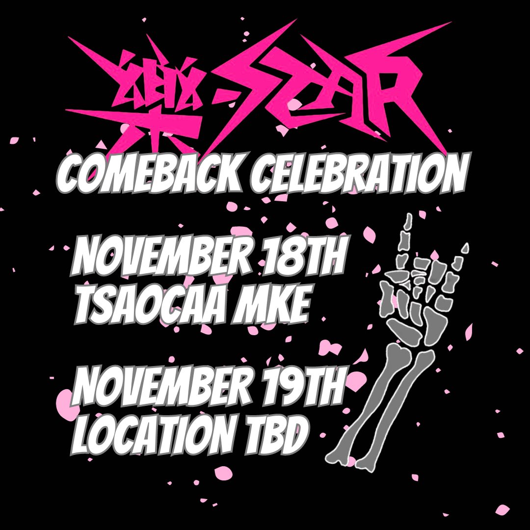 kpopeventswi's tweet photo. STAY ARE YOU AS EXCITED AS WE ARE FOR ROCK STAR?!

We cannot wait to celebrate with you all!!

We’re doing things a bit differently with donation tiers this time around, so keep an eye out for full details and preorders to be announced THIS FRIDAY!

#straykids #rockstar https://t.co/T1MThYcAuU