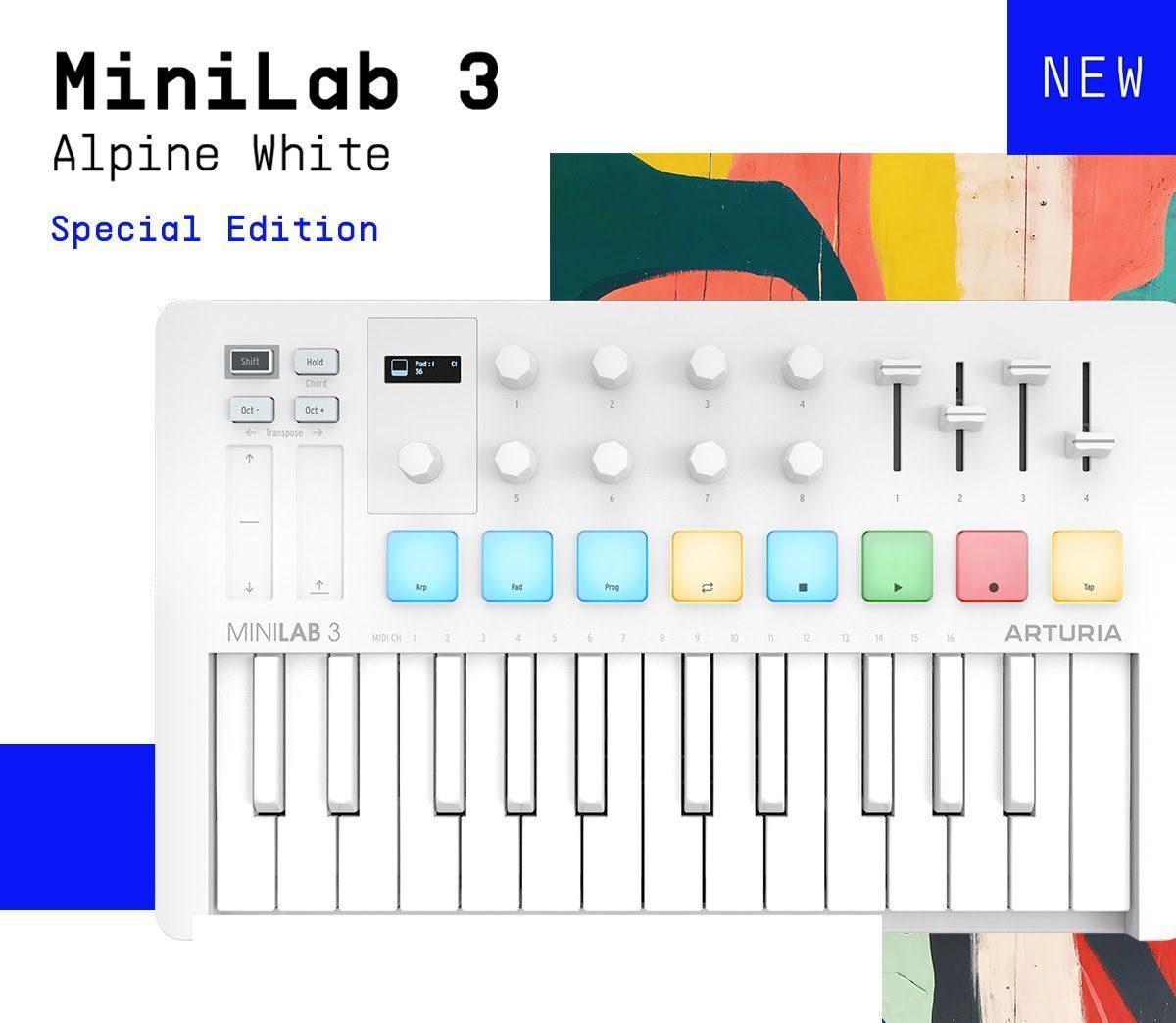 ZentralMedia_PT's tweet photo. #Minilab3 #AlpineWhite da #Arturia inclui tudo o q precisas p/ criar a tua música. Explora ferramentas premium como o #AbletonLiveLite, o #AnalogLab V, o piano de cauda #UVI #ModelD e o #piano vertical #TheGentleman da #NativeInstruments entre outros.
https://t.co/HbpPxdTsBd . https://t.co/PDVLBY4ruy