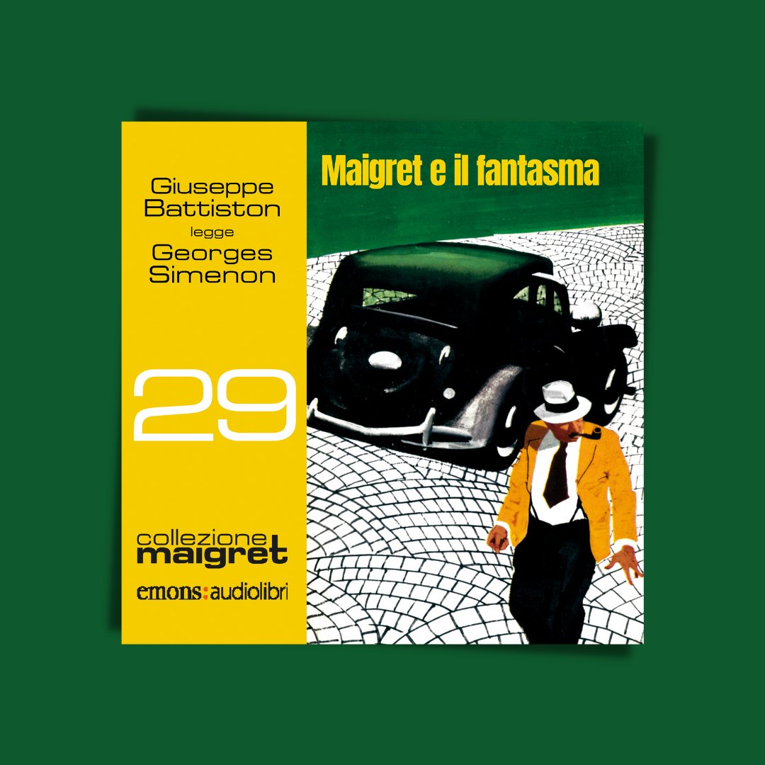 Sono passati dieci anni dall’uscita del nostro primo audiolibro sul commissario Maigret. Quale modo migliore per celebrare questo anniversario se non con un nuovo audiolibro? “Maigret e il fantasma” letto come sempre dal mitico Giuseppe Battiston è disponibile da oggi.