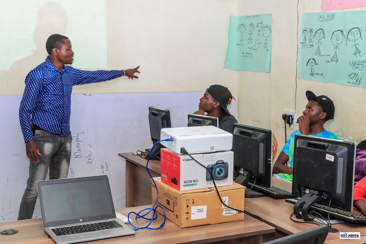 mpi_kenya's tweet photo. Our computer,entrepreneurship, videography &amp; photography classes in session. 
#skilldevelopment 
Our beneficiaries have been able to gain skills to improve their marketability and make them more relevant to the current demands of the job market.
#DigitalSkills 
#entrepreneurship https://t.co/lEbNja4lt4