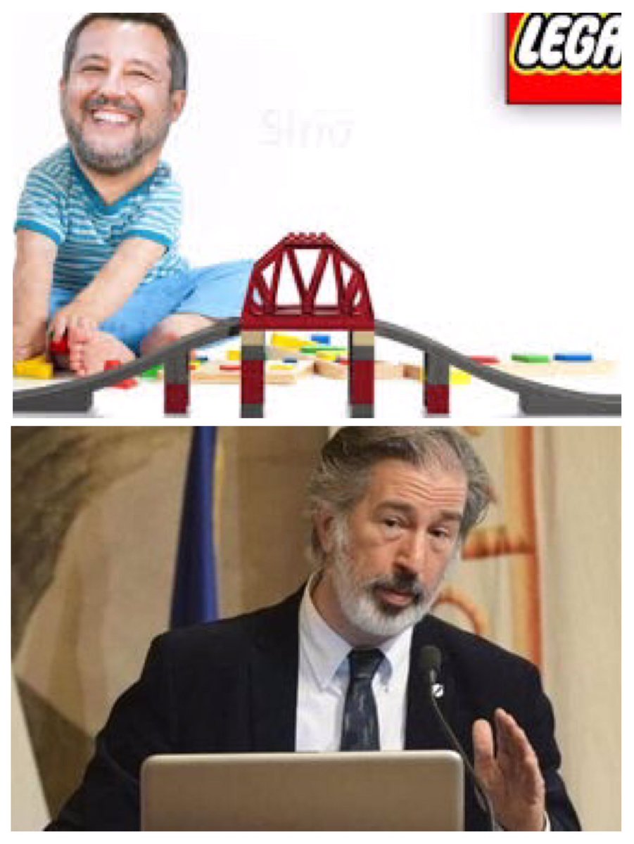 Frances99687883's tweet photo. Per iniziare i lavori del #Ponte, #Salvini ha bisogno della Valutazione di Impatto Ambientale.E chi gliela darà? Il presidente della Commissione Via-Vas #Atelli che,guarda caso,è pure il capo di gabinetto del Ministro dello Sport #Abodi.Il governo che autorizza se stesso😏🥳🤡 https://t.co/ld5gm0Ih5e