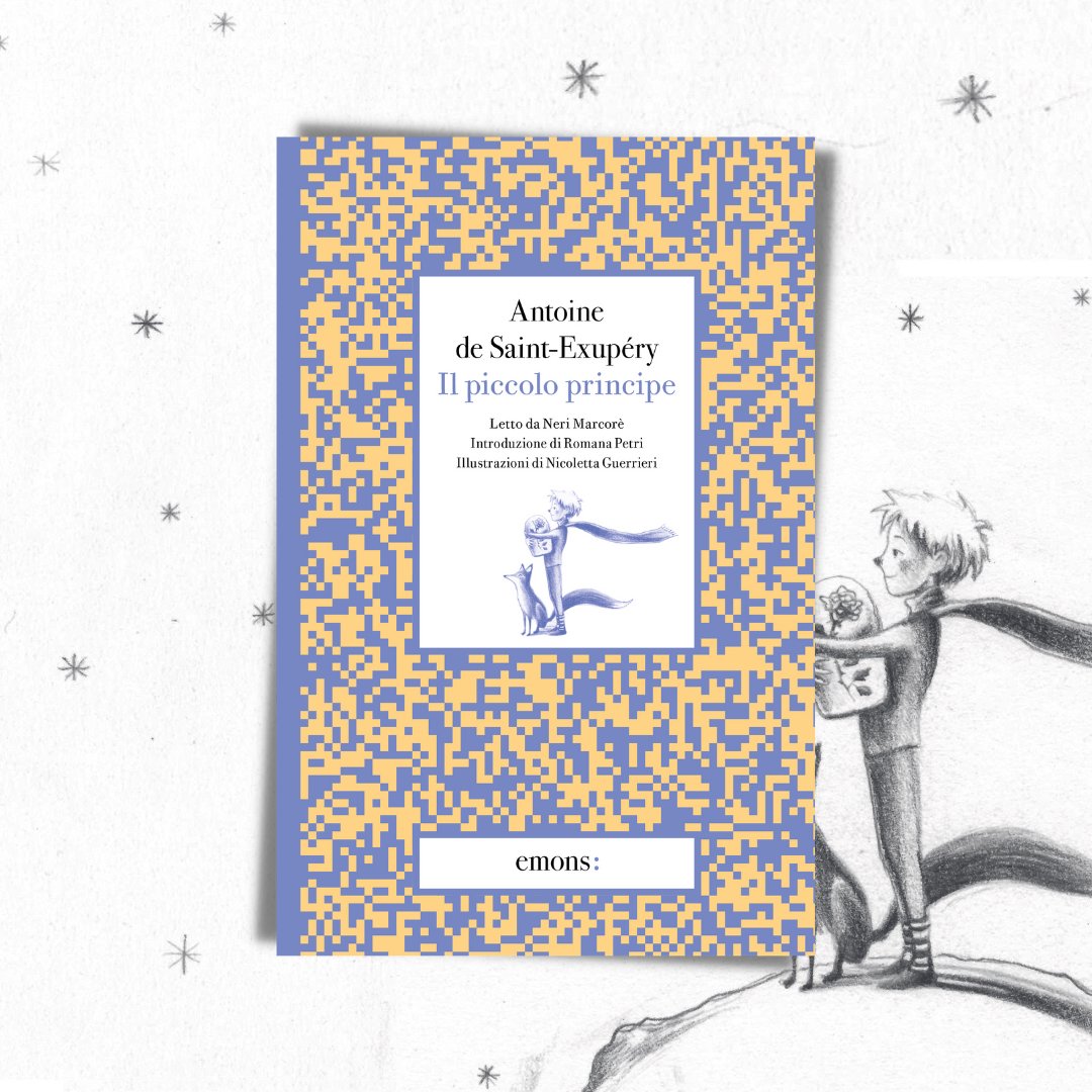 Il piccolo Principe” è un fenomeno editoriale globale; pubblicato postumo è stato un bestseller di rara poetica. Da oggi è disponibile nel formato Doubleface, libro e audiolibro insieme, letto da Neri Marcorè con un’audiointroduzione di Romana Petri.