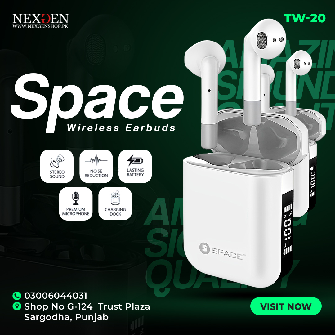 ShopNexgen's tweet photo. 𝗦𝗽𝗮𝗰𝗲 𝗧𝗿𝘂𝗲 𝗪𝗶𝗿𝗲𝗹𝗲𝘀𝘀 𝗘𝗮𝗿𝗽𝗵𝗼𝗻𝗲𝘀 𝗧𝗪-𝟮𝟬

𝗢𝗿𝗱𝗲𝗿 𝗢𝗻𝗹𝗶𝗻𝗲 :
03001116530 | https://t.co/LyXvrc34ZU
,
,
#nexgenshop #BitcoinETF #Alizasehar #shopping #shoppingonline #shoppingstar https://t.co/8a5e2erzHd