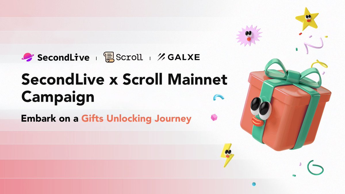 🚀 Exciting news! #SecondLive has officially gone live on <a href="/Scroll_ZKP/">Scroll</a> Mainnet! 

🌐 To celebrate this integration, we're rolling out some thrilling initiatives to reward our early adopters with $BEAN tokens and exclusive outfit NFTs.

📍Explore here: galxe.com/SecondLive/cam…

⏰