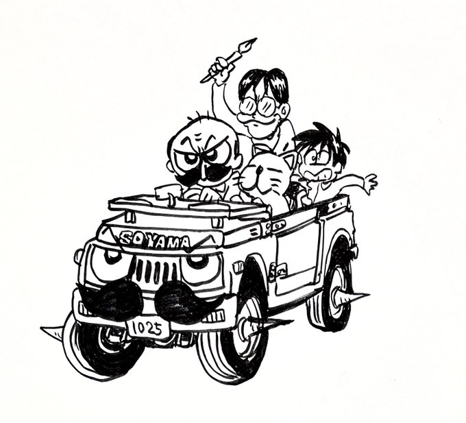 「2boys driving」 illustration images(Latest)